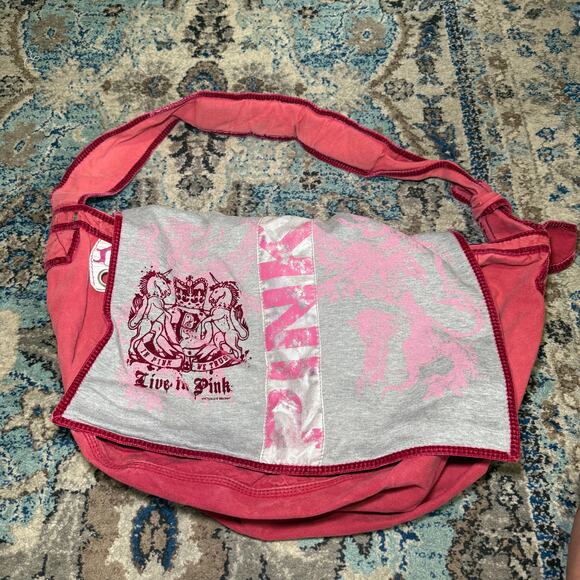 Vintage Y2K vs Pink tote bag - Picture 1 of 7